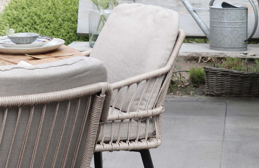 Comfort en stijl: dining tuinstoelen van 4 Seizoenen Tuinmeubelen