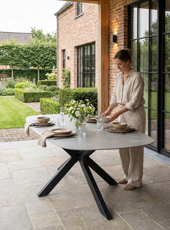 Nieuwe collectie tuintafels