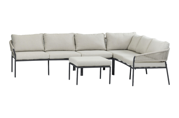 Elvira-Black-hoge loungeset-modern-hoge zit-4-seizoenen-tuinmeubelen