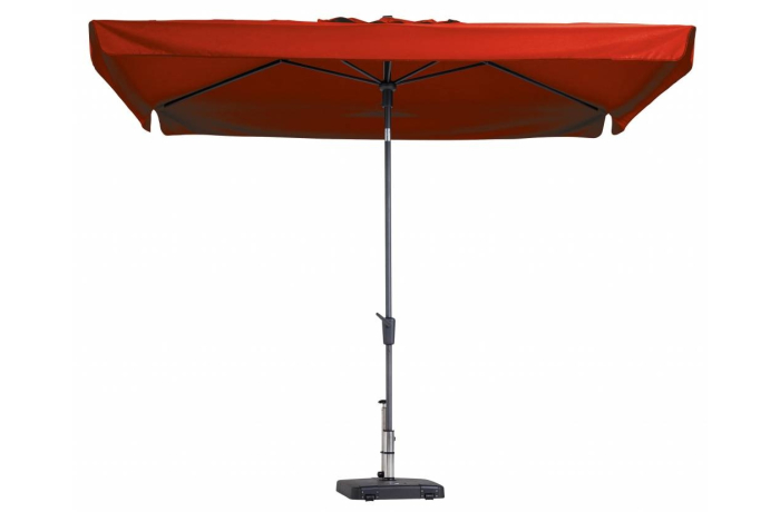 Madison Parasol | Delos Luxe | Brick Red | 300x200cm
