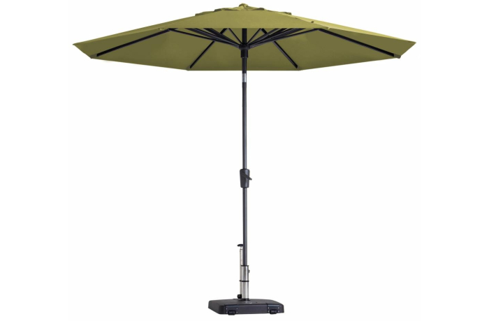 Madison Parasol | Paros Luxe Round | Sage Green | ∅300cm 