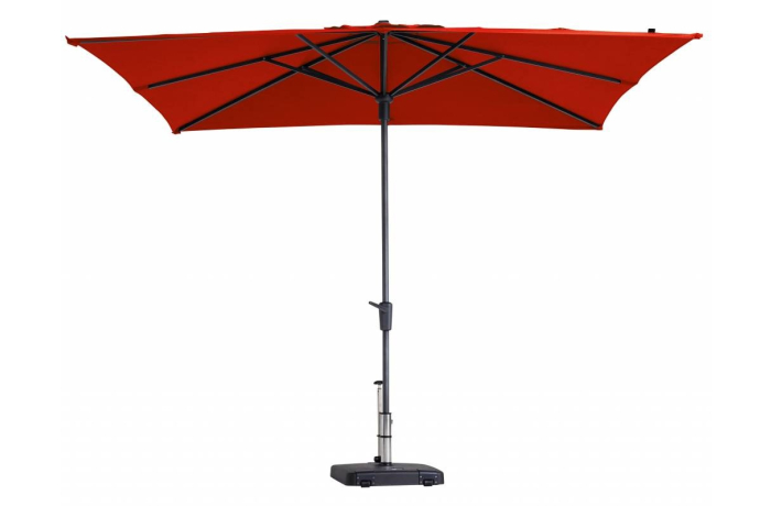 Madison Parasol | Syros Luxe Square | Brick Red | 280x280cm 