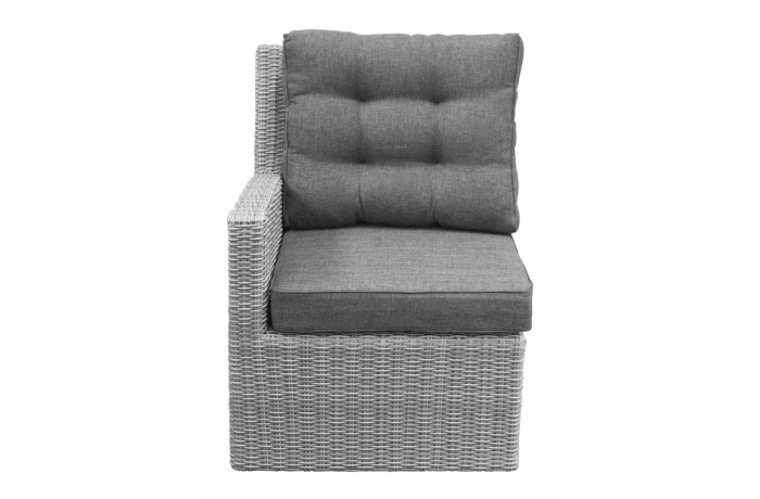 Zij element Dublin -Mystic Grey-Wicker