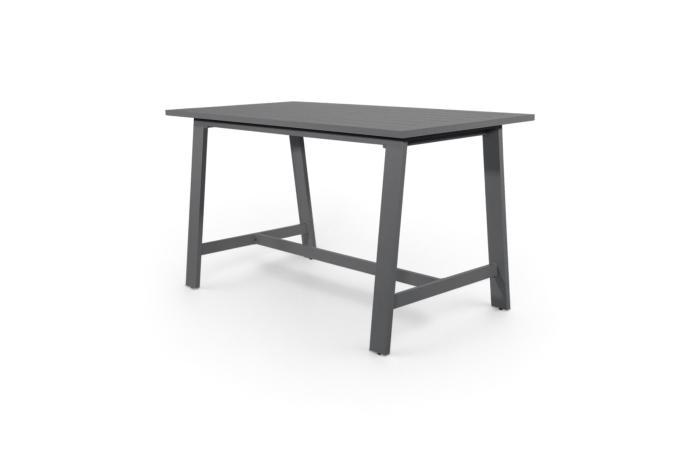 Bartafel malibu lesli living charcoal aluminium