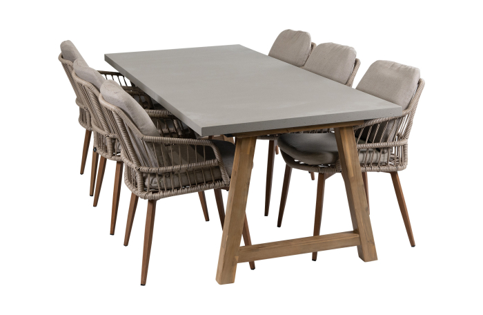 Isabel-houtenpoot-rock-beton-tuintafel-tuinset-4-seizoenen-tuinmeubelen-1