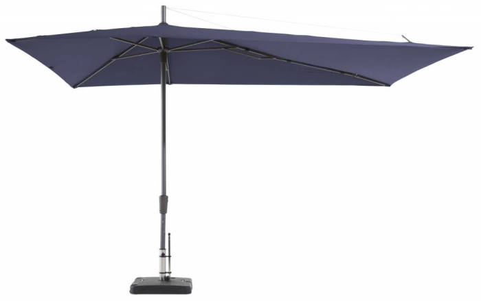 Madison Parasol | Asymetric Sideway | Safier Blue | 220x360cm 