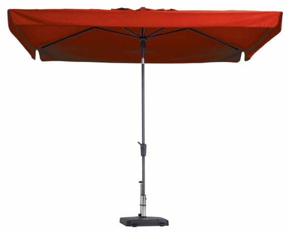 Madison Parasol | Delos Luxe | Brick Red | 300x200cm