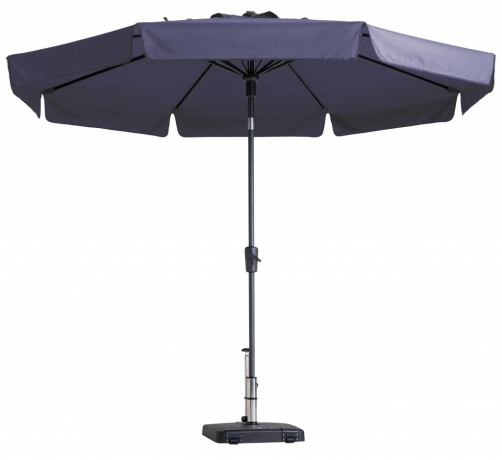 Madison Parasol | Flores Luxe | Safier Blue | ∅300cm