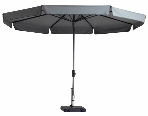 Madison Parasol | Syros Luxe Round | Light Grey | ∅350cm 