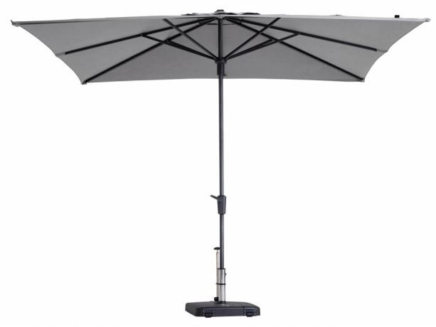 Madison Parasol | Syros Luxe Square | Light Grey | 280x280cm 