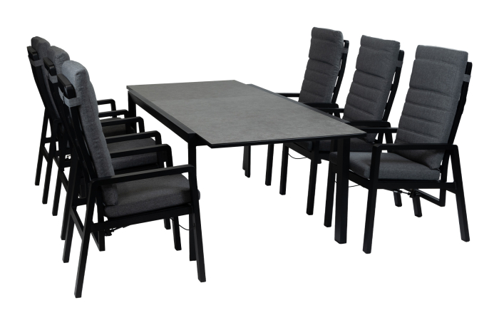 Verstelbare tuintafel-Mallorca-Verstelbare tuinstoel-Berlijn-modern-4-seizoenen-tuinmeubelen