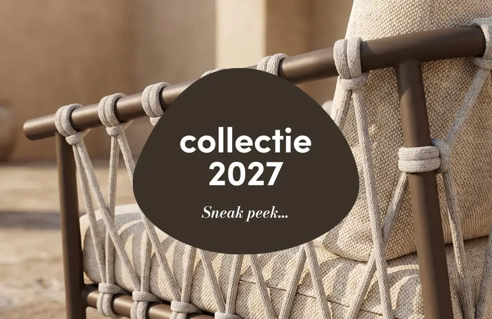 Sneak peek: ontdek de tuinmeubeltrends van 2027