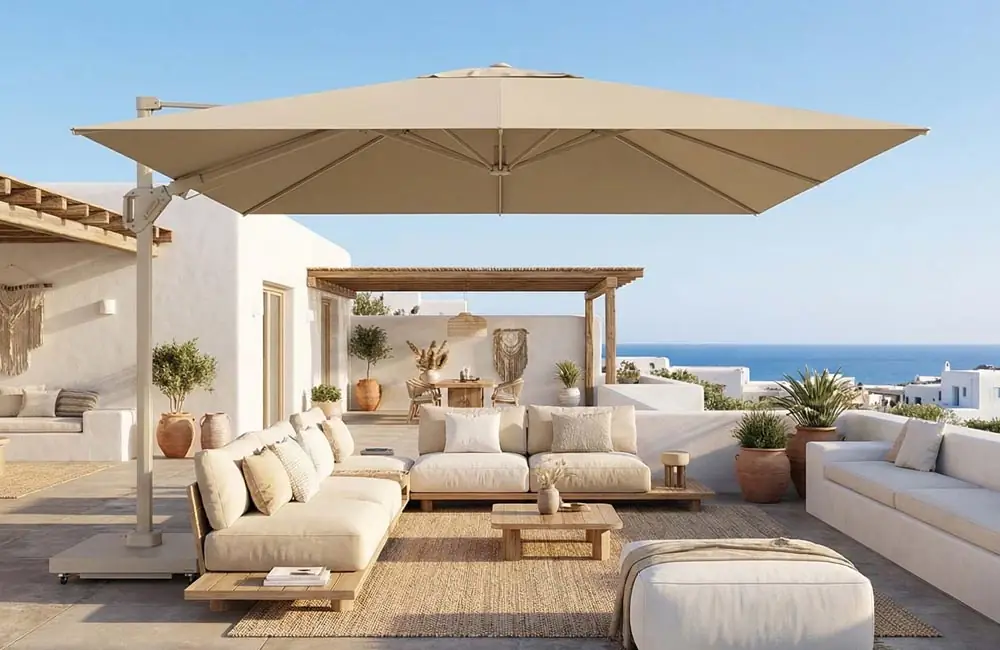 Nieuwe parasol kiezen? Tips en top 3 parasols voor jouw terras