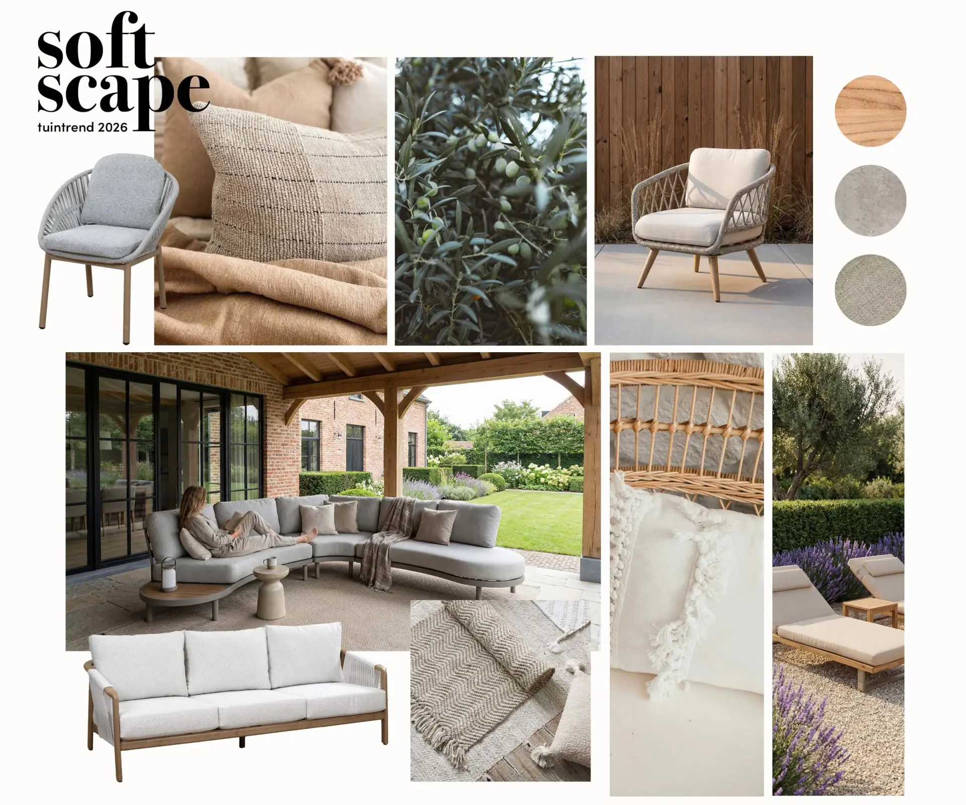 Tuintrend 2026: Soft Scape tuinmeubelen
