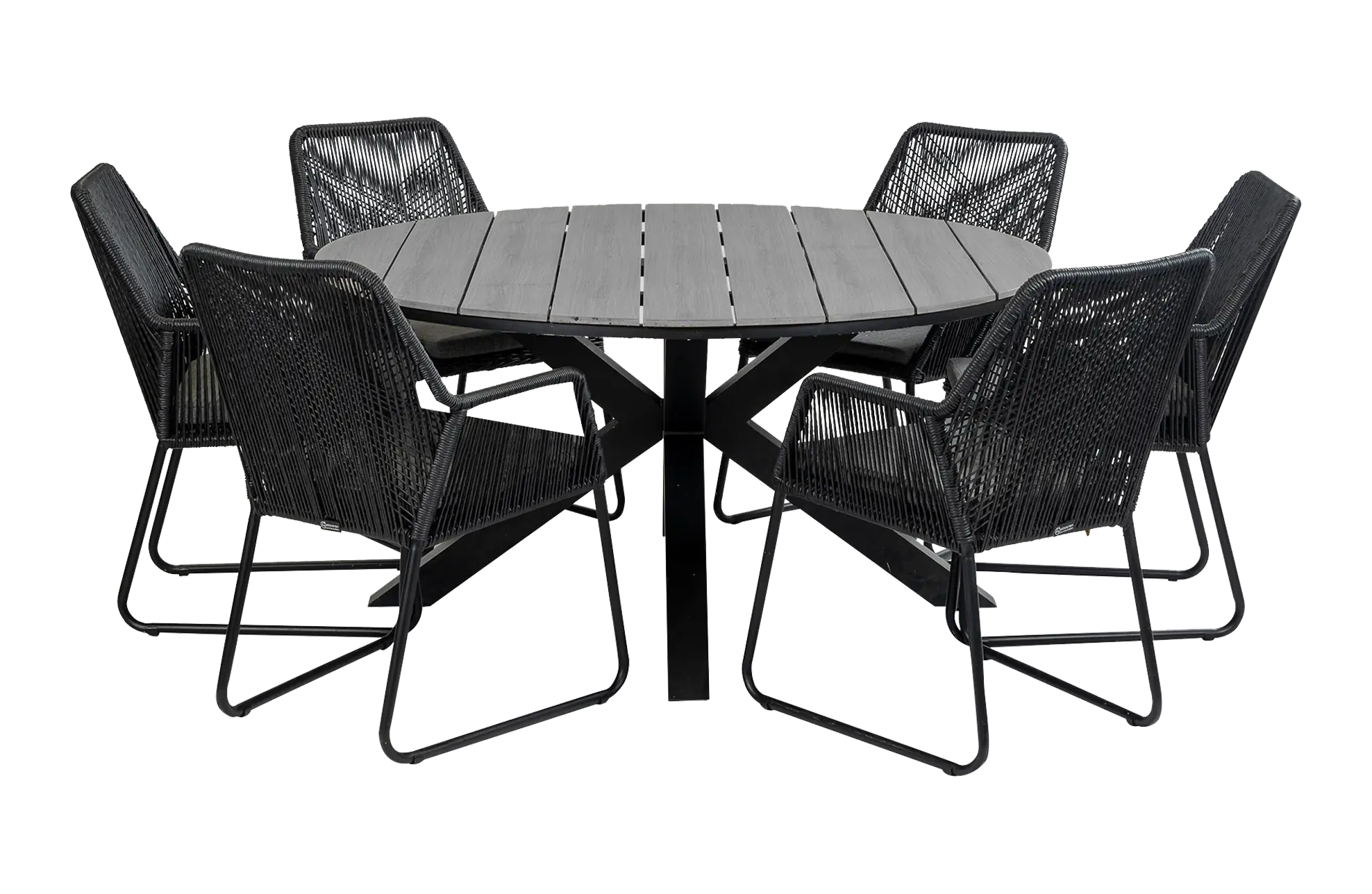 Ronde tuinset 4 personen