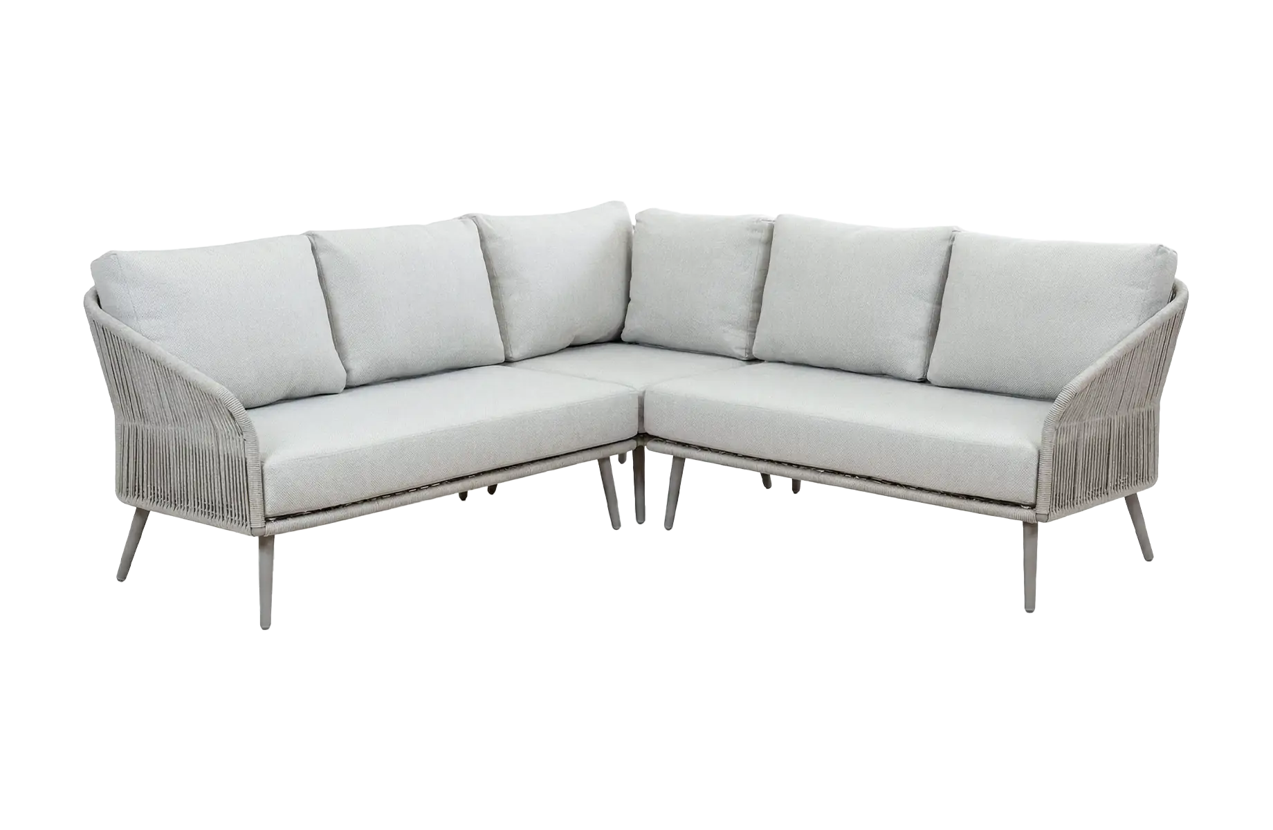 Hoek Loungebank Alezio | 3-delig | Beige & Camel