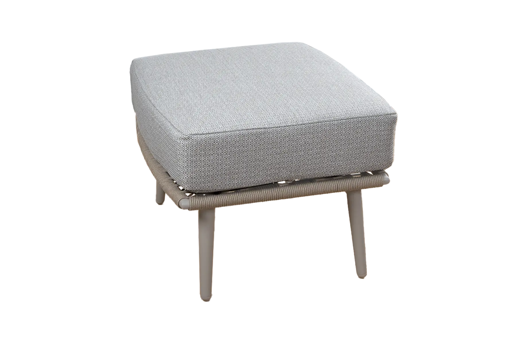 Hocker Alezio | Met kussen | Latte/Camel
