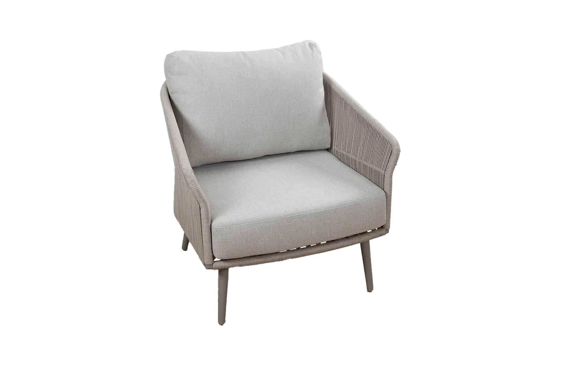 Loungestoel Alezio | Beige & Camel