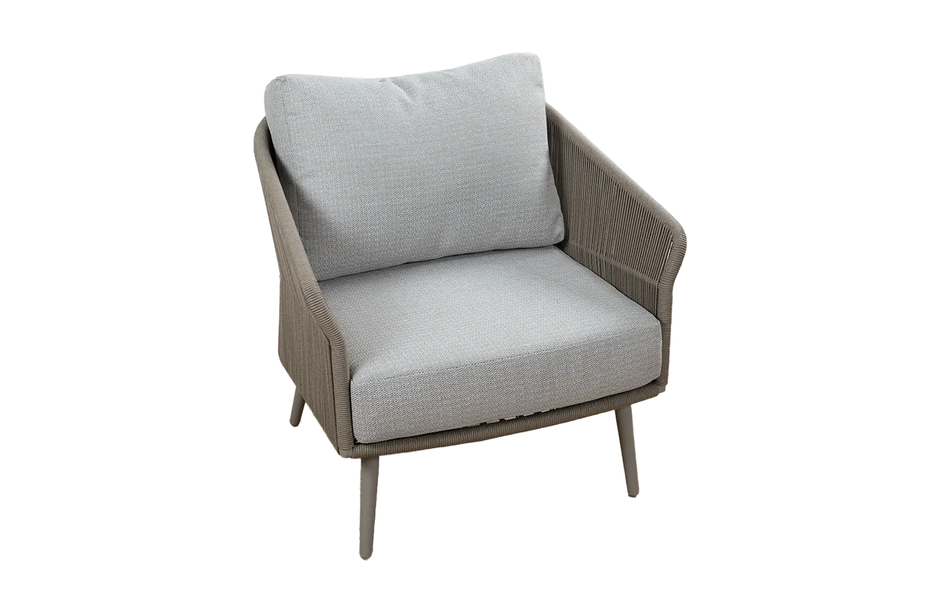 Loungestoel Alezio | Latte & Camel