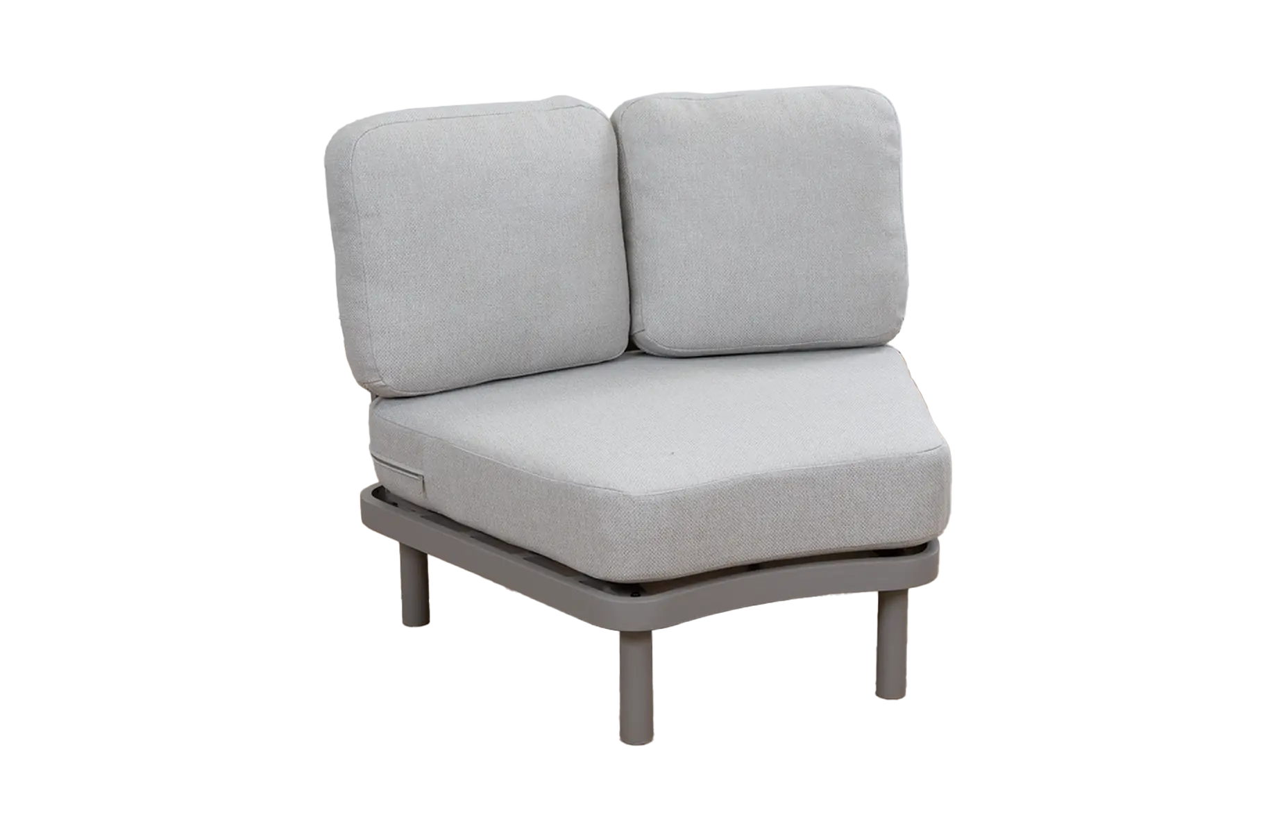 Hoek Element Bari | Beige/Camel | Aluminium & Rope