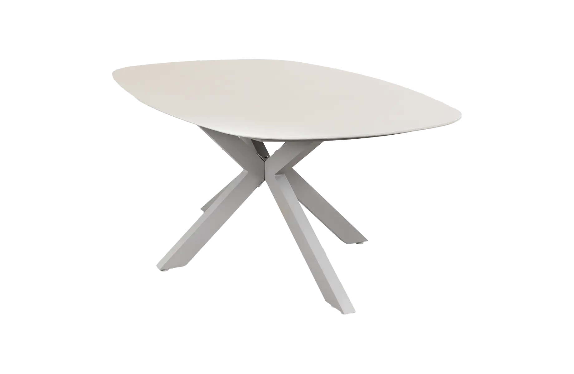 Dining tuintafel Barletta 180x115cm | Sandstone & Camel