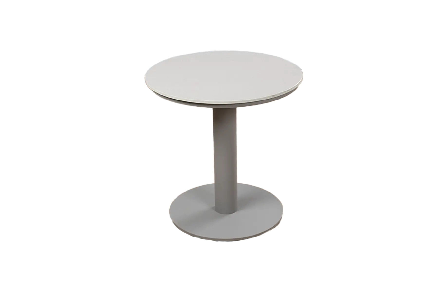 Loungetafel Barletta &oslash;45cm | Sandstone/Camel | Aluminium & Kunststof