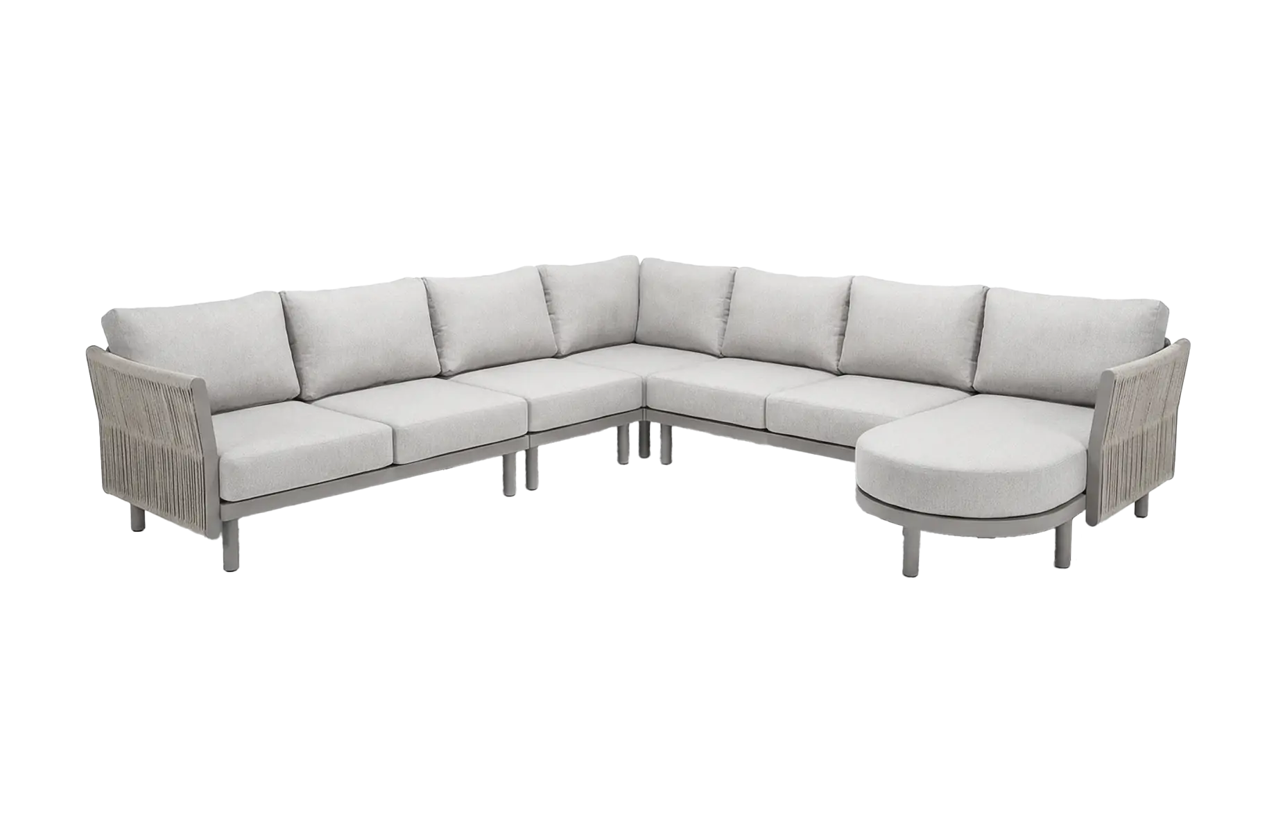 Loungebank Cavallino | 5-Delig | Beige & Camel