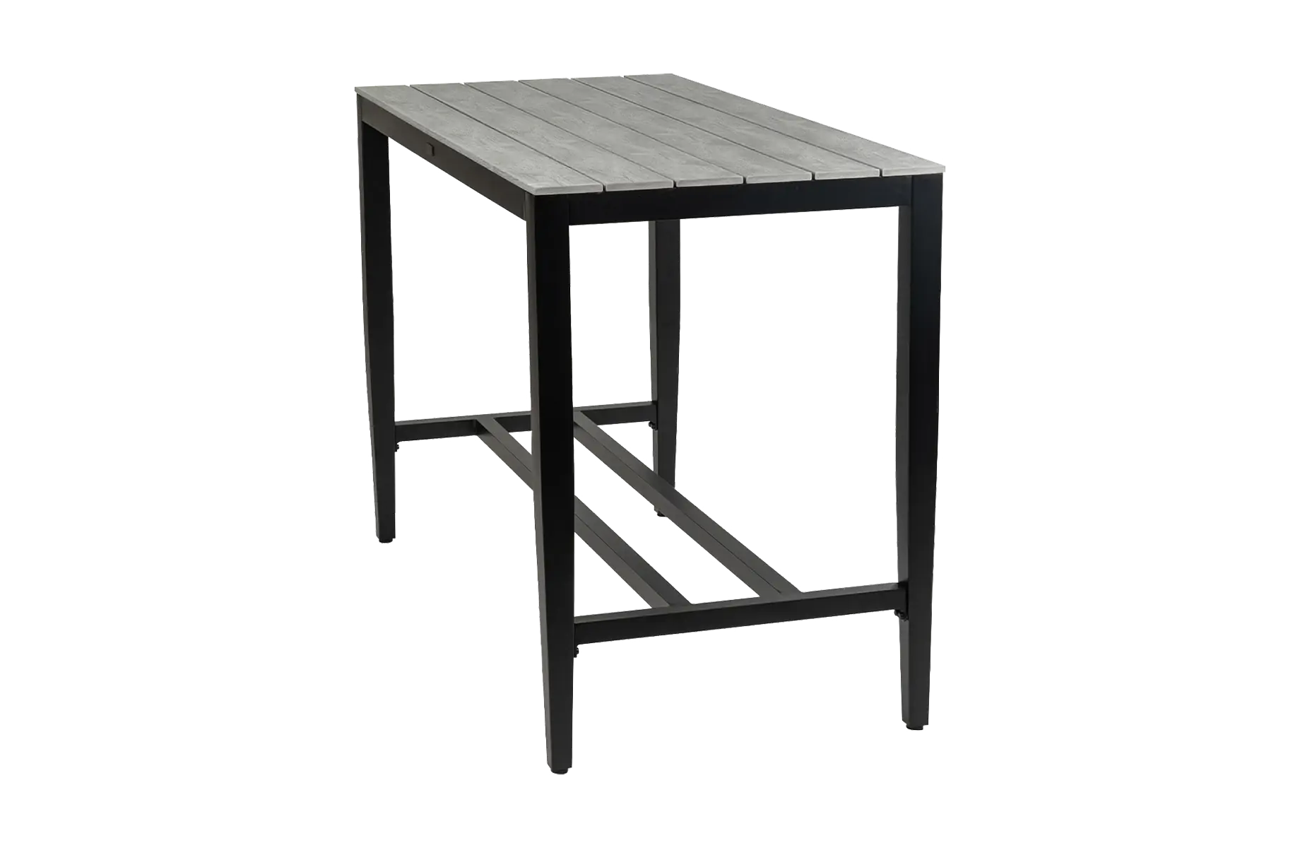 Bartafel Cyprus 150x75cm | Grey | Polywood & Aluminium