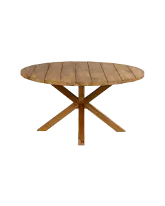 Ronde tuintafel Ayra ø120cm | Teakhout