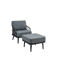 Isabel-lounge-stoel-met-hocker-black-4-seizoenen-tuinmeubelen