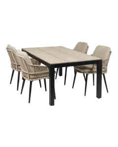 tuinset-4-personen-rope-tuinstoelen-sand-rechthoekige-tuintafel-polywood-houtlook