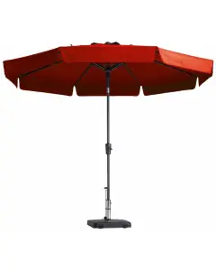 madison-baksteenrood-parasol-flores/luxe-Ø300-brickred