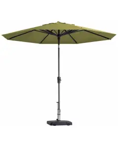 Madison Parasol | Paros Luxe Round | Sage Green | ∅300cm 