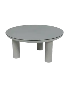 Loungetafel Porto 80øcm | Naturel & Ceramic Brono