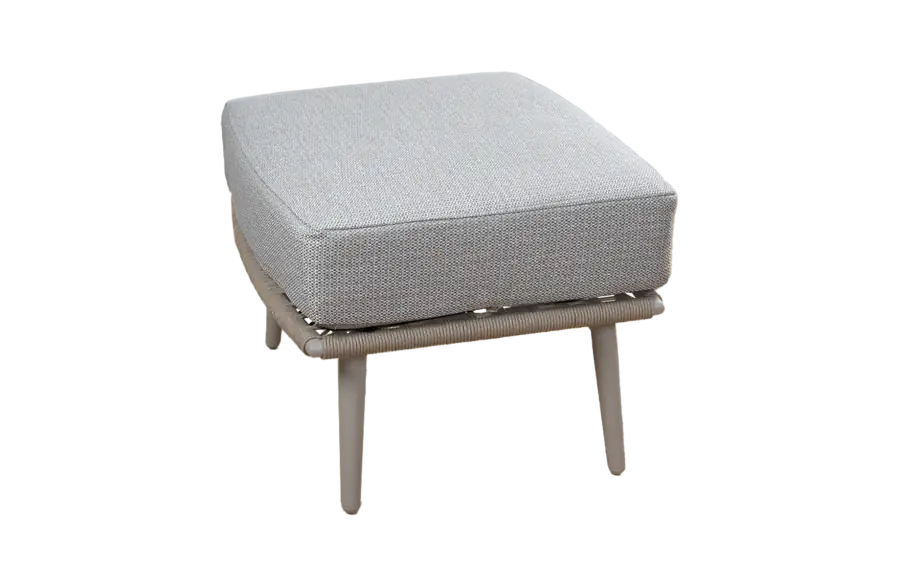 Hocker Alezio | Met kussen | Latte/Camel