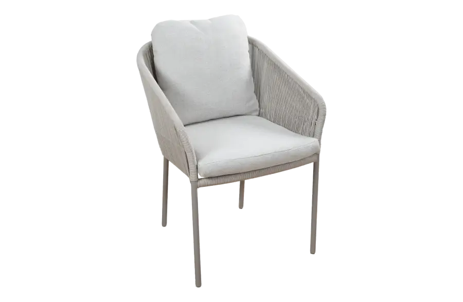 Dining tuinstoel Alezio | Beige/Camel | Rope