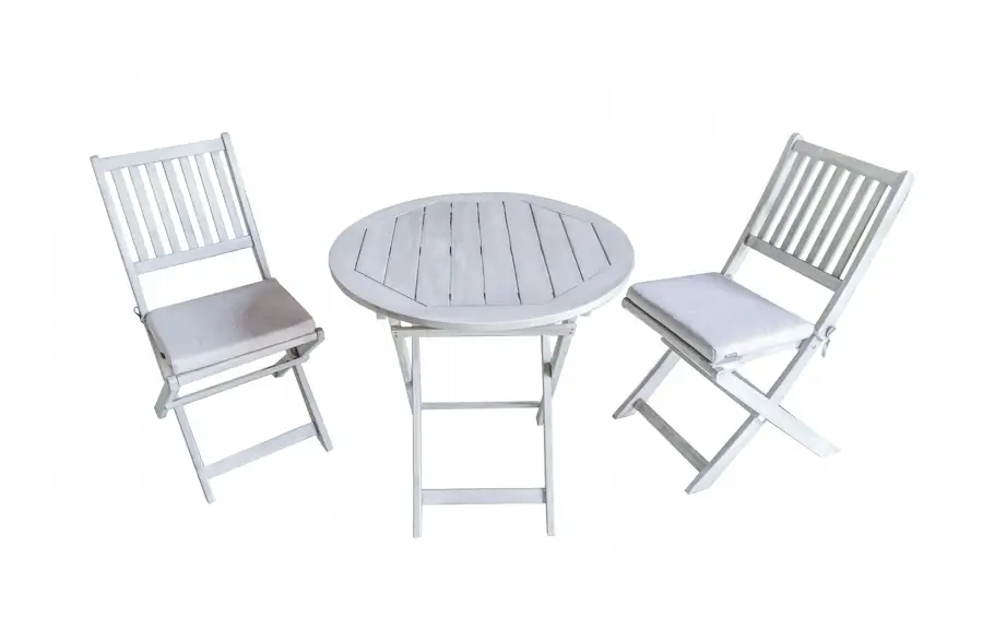 Bistroset Ravello | 3-delig in Fossil Grey & Acacia | Eurofar