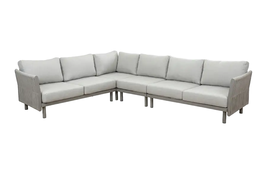 Loungebank Cavallino | 4-Delig | Beige & Camel