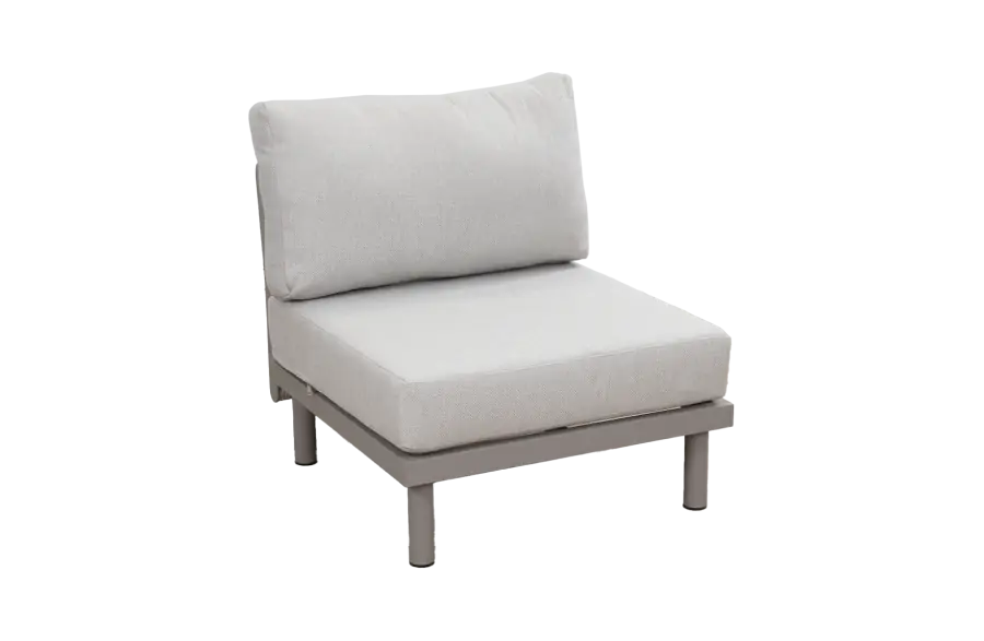 Middenelement Cavallino | Beige/Camel | Aluminium & Rope