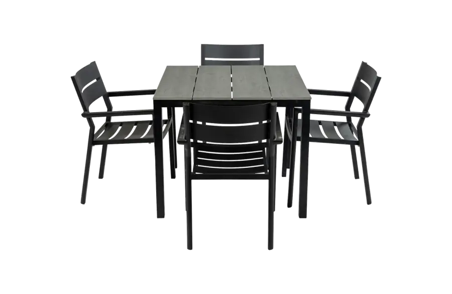 Cyprus-vierkante-tuintafel-modern-Delia-black-4-seizoenen-tuinmeubelen