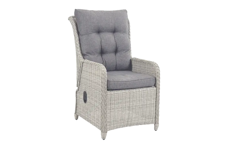 Verstelbare tuinstoel Dublin | Mystic Grey | Wicker