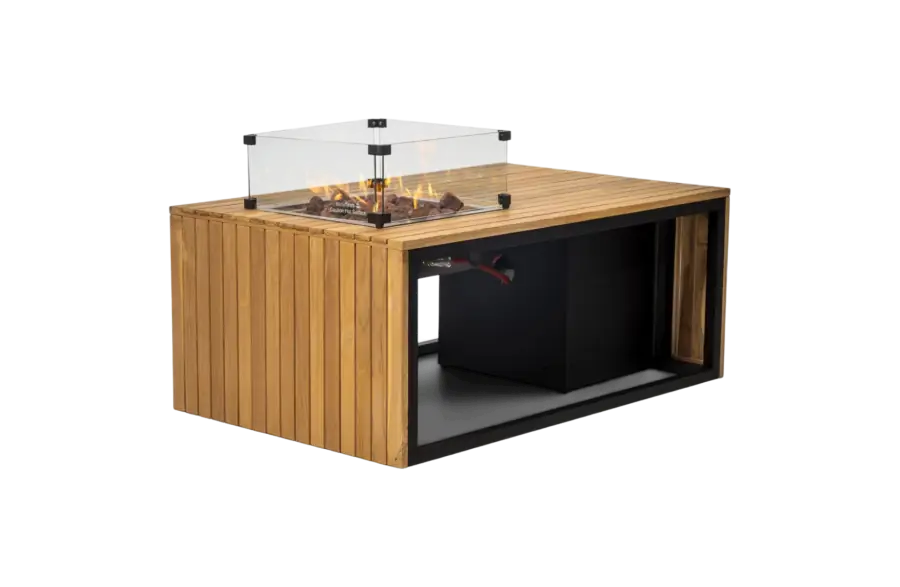 Vuurtafel Mida 120x80cm | Black | Enjoyfires