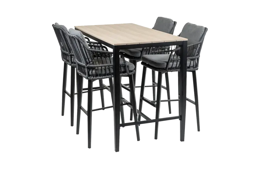 5delige-barset-isabel-black-cyprus-4-seizoenen-tuinmeubelen