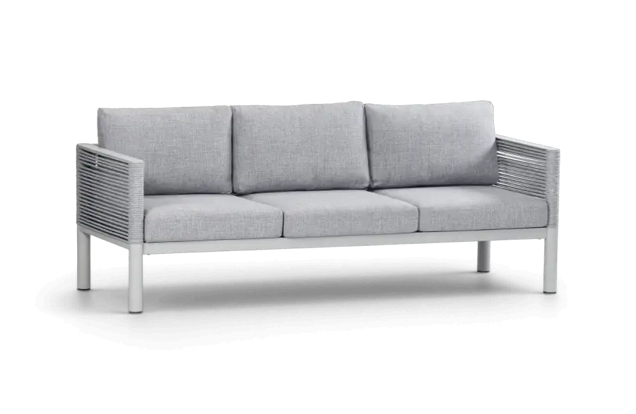 Loungebank Cuba Camel Aluminium Rope PNG