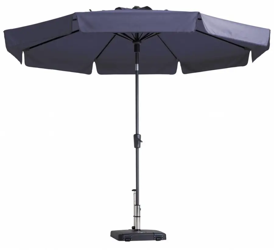 Madison Parasol | Flores Luxe | Safier Blue | ∅300cm