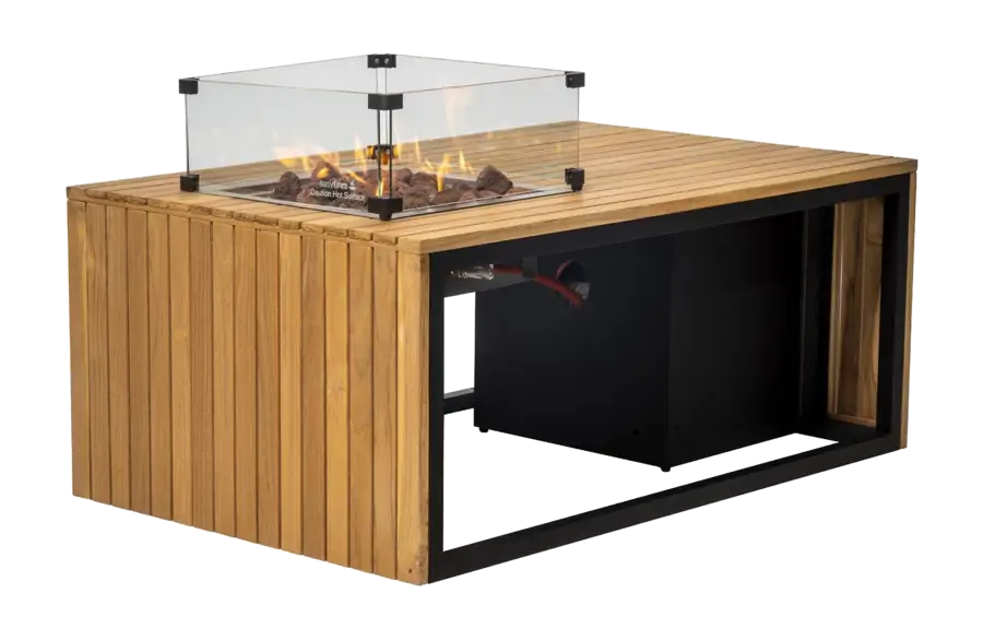 Vuurtafel Mida 120x80cm | Black | Enjoyfires