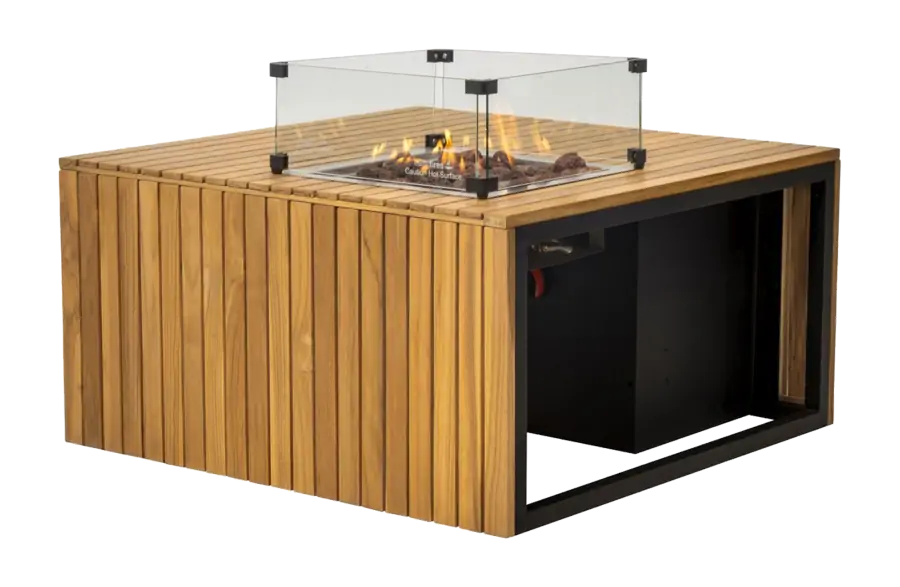 Vuurtafel Mida 90x90cm | Black | Enjoyfires