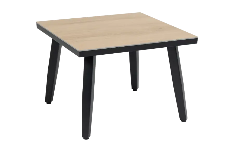 Mykonos-kunststof-bijzettafel-houtlook-modern-4 seizoenen tuinmeubelen