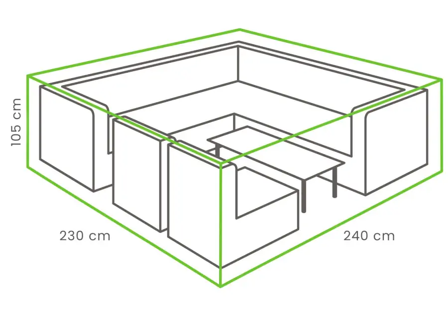 Outdoor covers 240x235x105