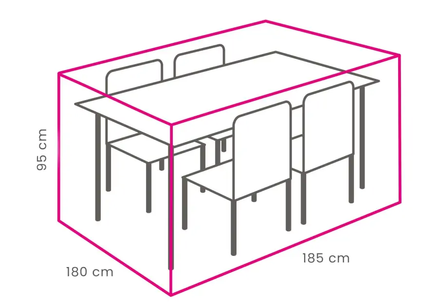 Outdoor covers tuinset 185x180cm
